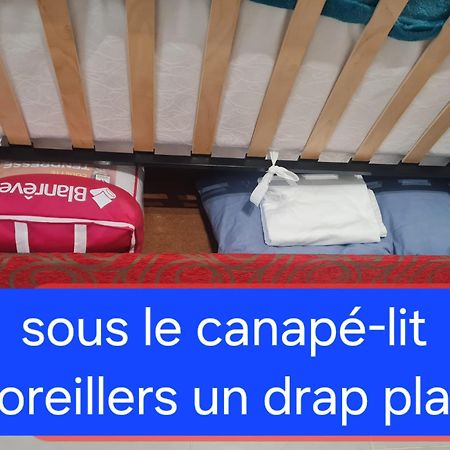 Appartement Vue Mer,Acces Direct Plage,Fibre,Clim,Parking Public Gratuit Le Barcarès Exterior foto