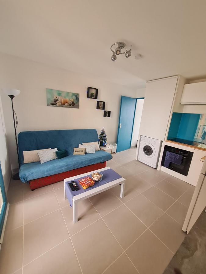 Appartement Vue Mer,Acces Direct Plage,Fibre,Clim,Parking Public Gratuit Le Barcarès Exterior foto