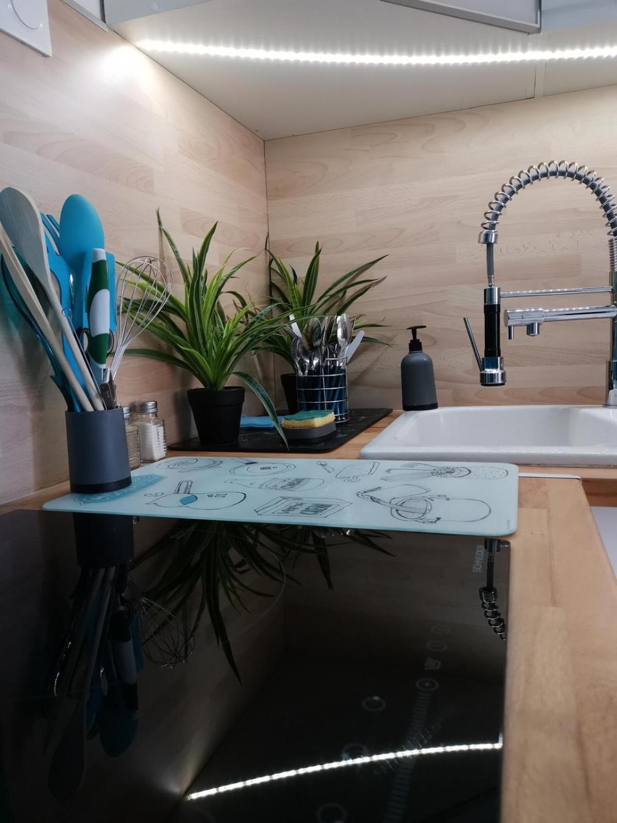 Appartement Vue Mer,Acces Direct Plage,Fibre,Clim,Parking Public Gratuit Le Barcarès Exterior foto