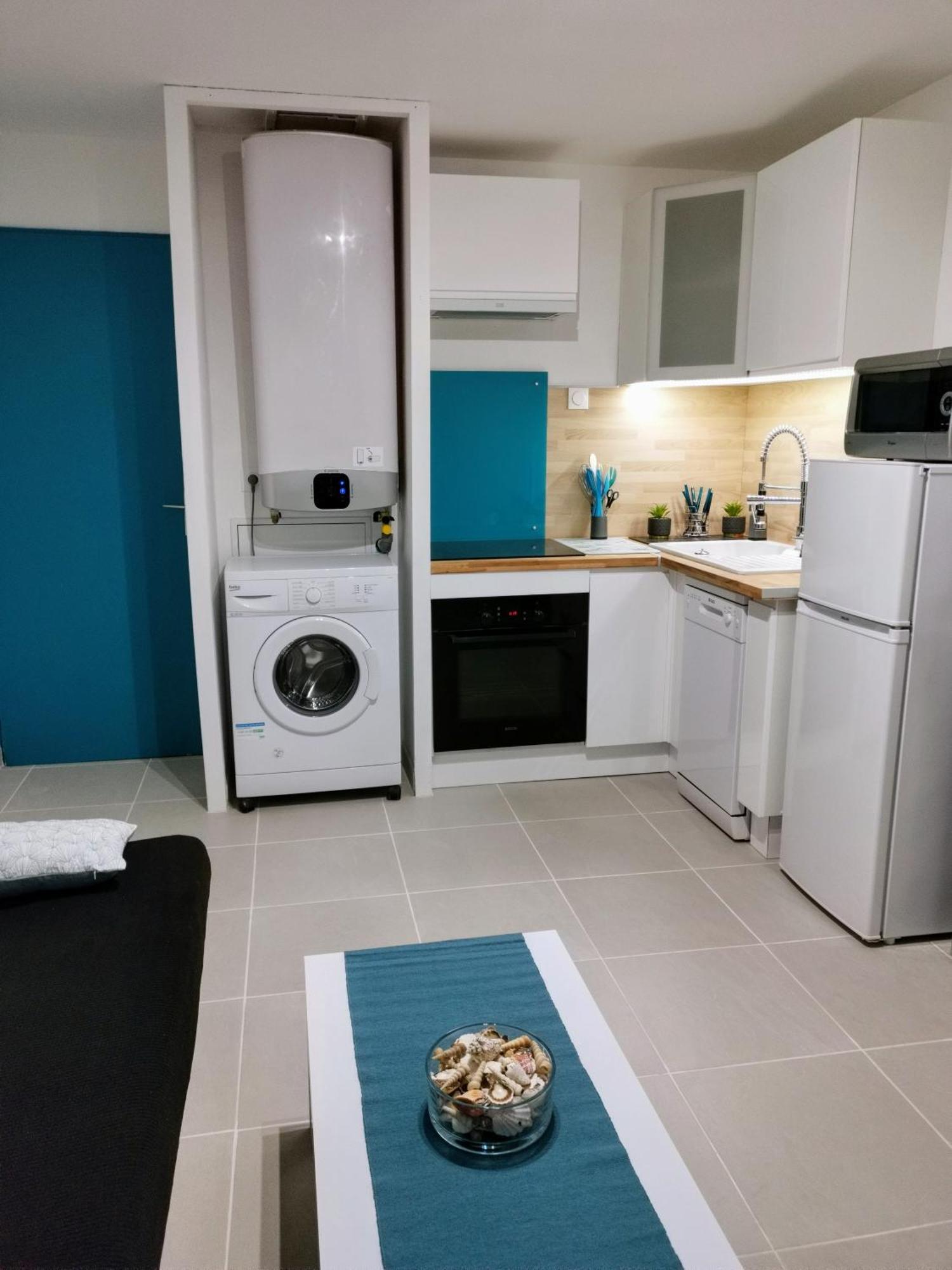 Appartement Vue Mer,Acces Direct Plage,Fibre,Clim,Parking Public Gratuit Le Barcarès Exterior foto