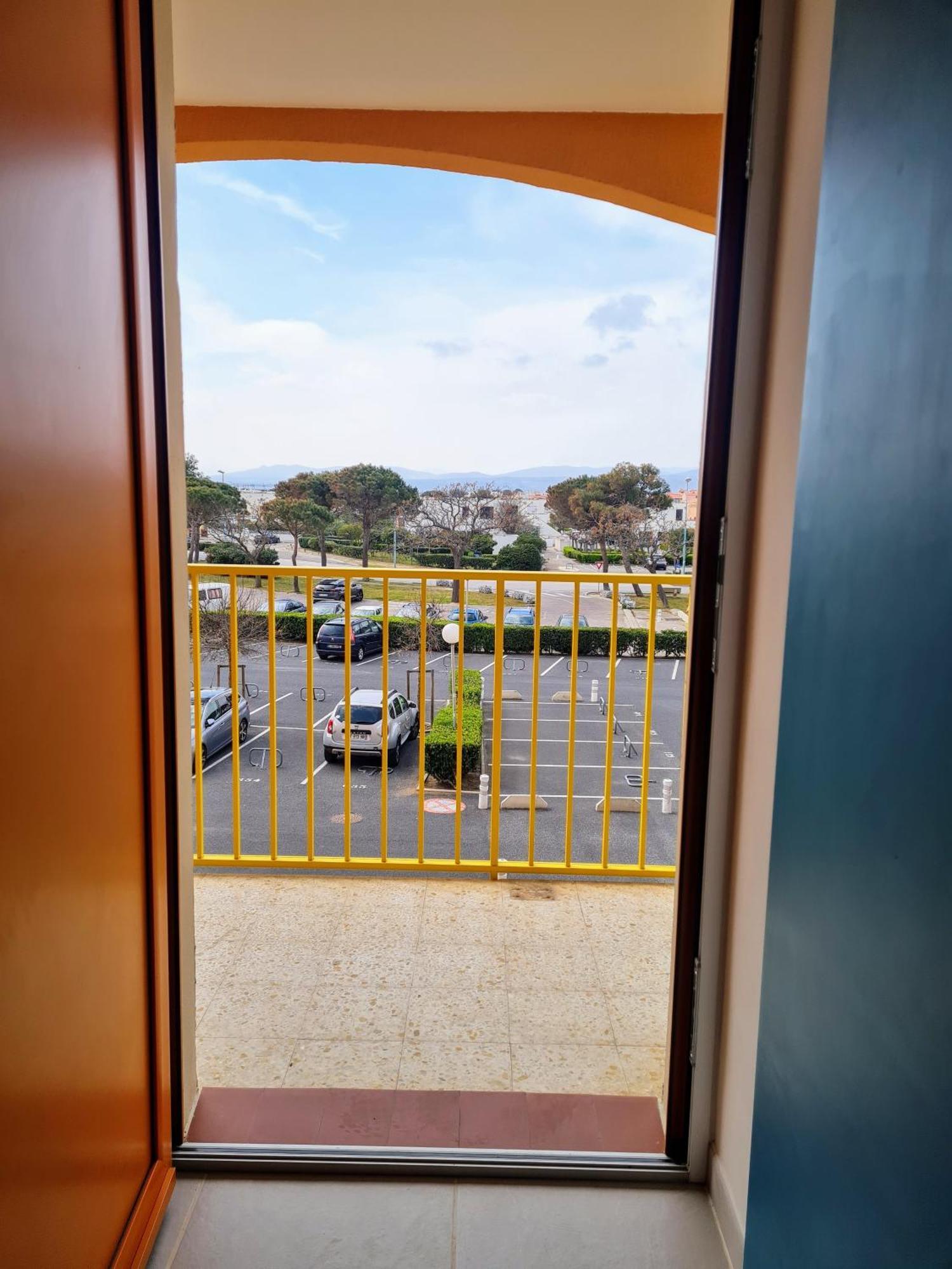 Appartement Vue Mer,Acces Direct Plage,Fibre,Clim,Parking Public Gratuit Le Barcarès Exterior foto
